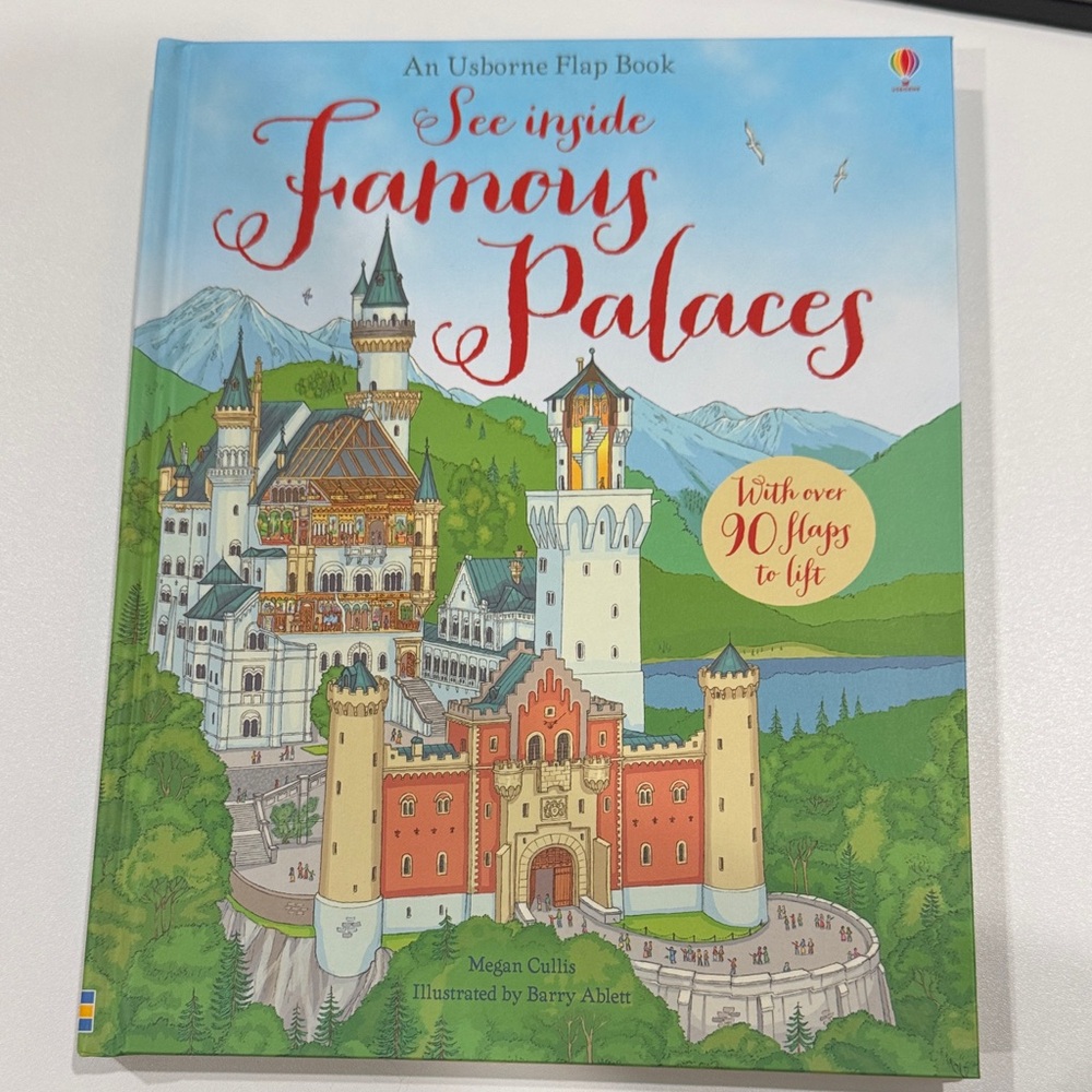 Usborne See Inside Famous Palaces Children's Book